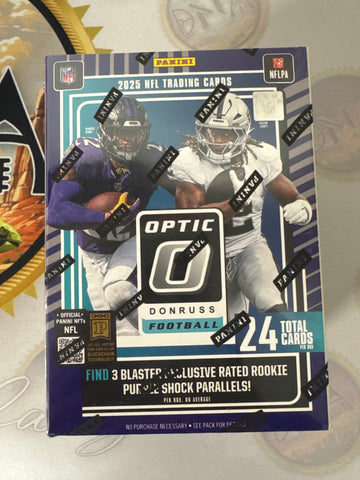 2025 Optic NFL blaster Purple Shock