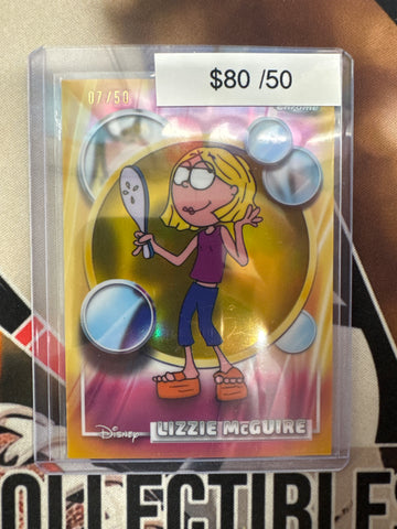 2026 Topps Chrome Disney Lizzie McGuire Gold Refractor /50