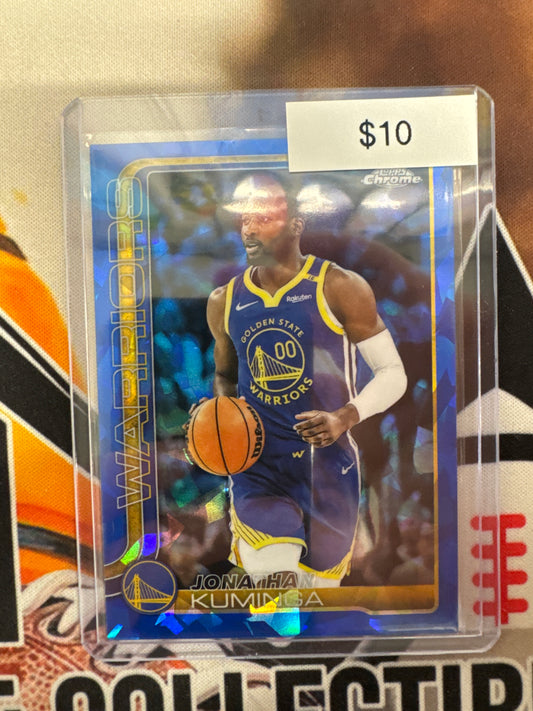 2025-26 Topps Chrome Sapphire NBA Jonathan Kuminga