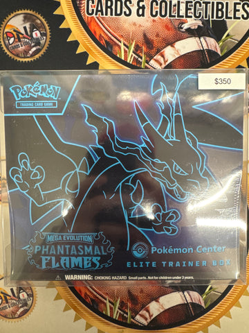Pokemon Mega Evolution Phantasmal Flames Elite Trainer Box ETB Pokemon Center