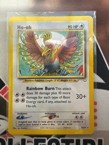 Pokemon Ho-Oh Neo Revelation 18/64 HP