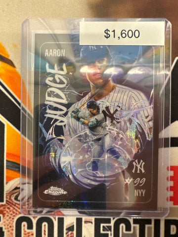 2026 Topps Chrome MLB Aaron Judge Ultra-Violet Case Hit SSP