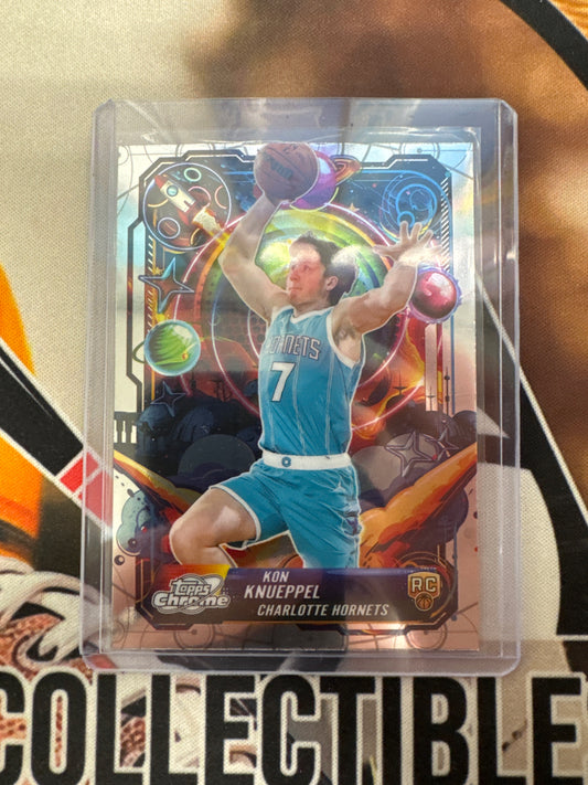2026 Topps Chrome Cosmic NBA Kon Knueppel Rookie Propulsion