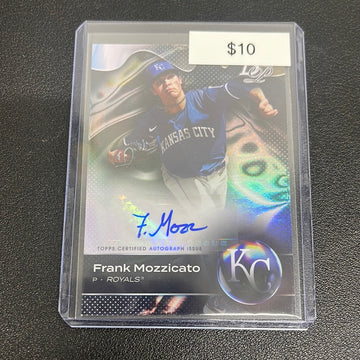 2023 MLB Bowman Platinum Frank Mozzicato Auto