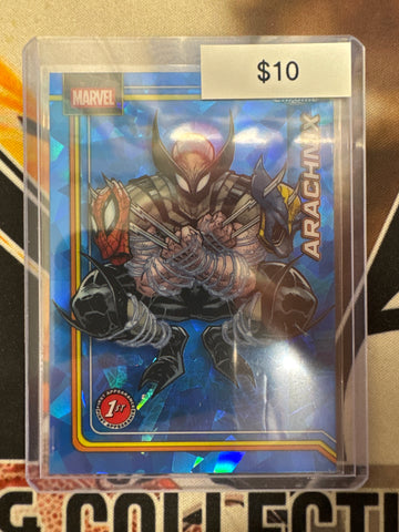 2026 Topps Chrome Marvel Sapphire Arachnix Base