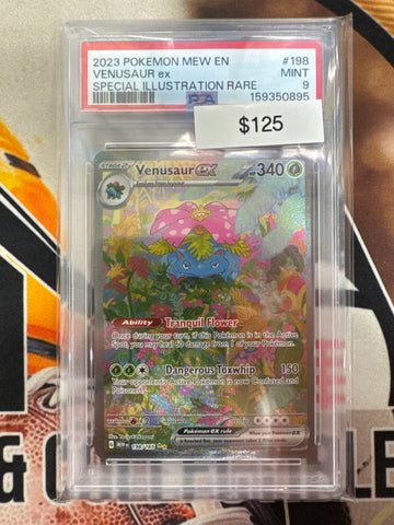 Pokémon Venusaur ex Special Illustration Rare (151) 198/165 PSA 9
