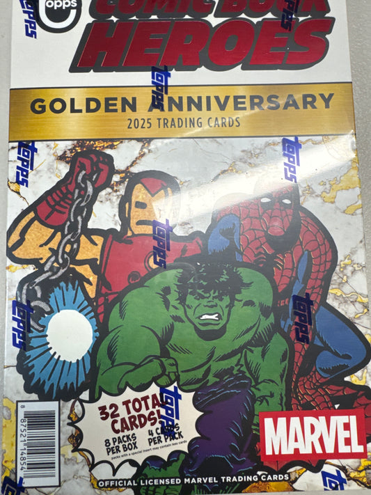 2025 Marvel Golden Anniversary Comic Book Heroes hobby