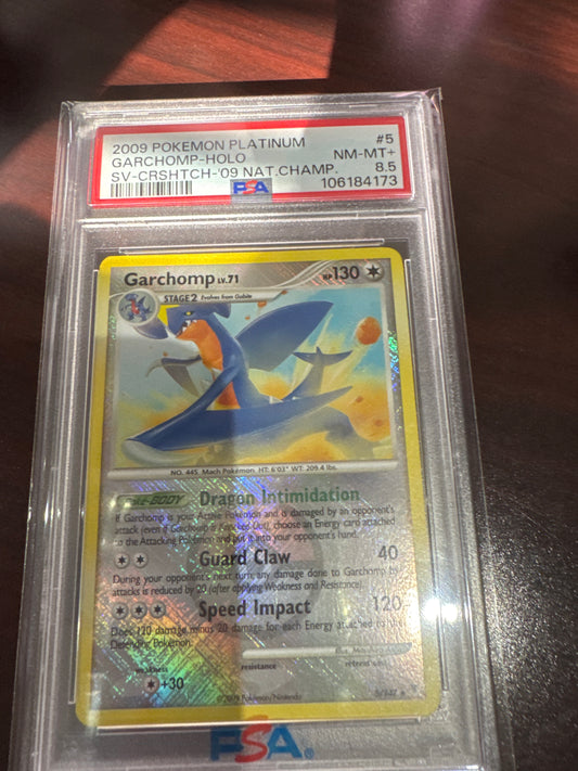 Pokemon Garchomp holo 5/147 PSA 8.5