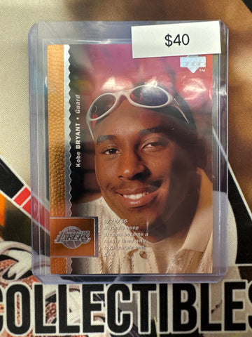 1996 Upper Deck Basketball Kobe Bryant Rookie Hoops Dream