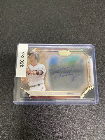 2015 MLB Topps Tier One Buster Posey Acetate Auto /25