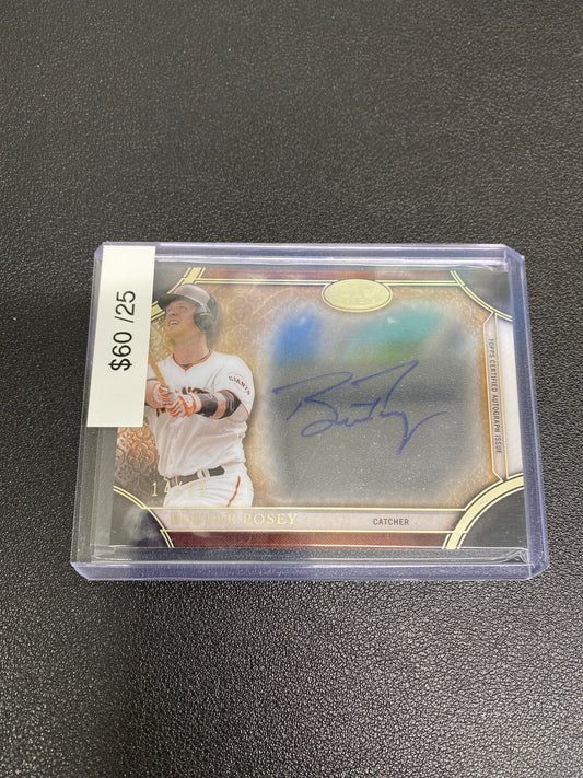 2015 MLB Topps Tier One Buster Posey Acetate Auto /25