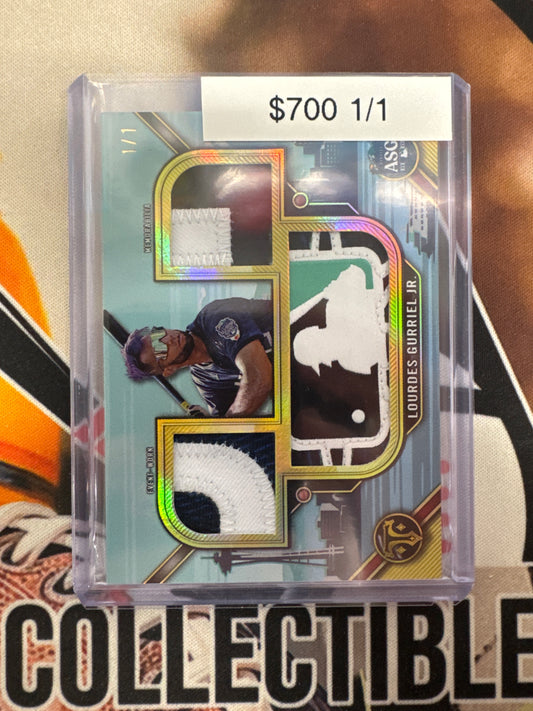 2024 Topps Triple Threads MLB Lourdes Gurriel Jr. MLB All-Star Game Triple Relic 1/1