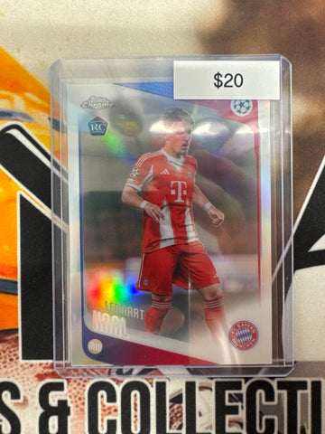 2026 Topps Chrome Champions League Lennart Karl Rookie Refractor