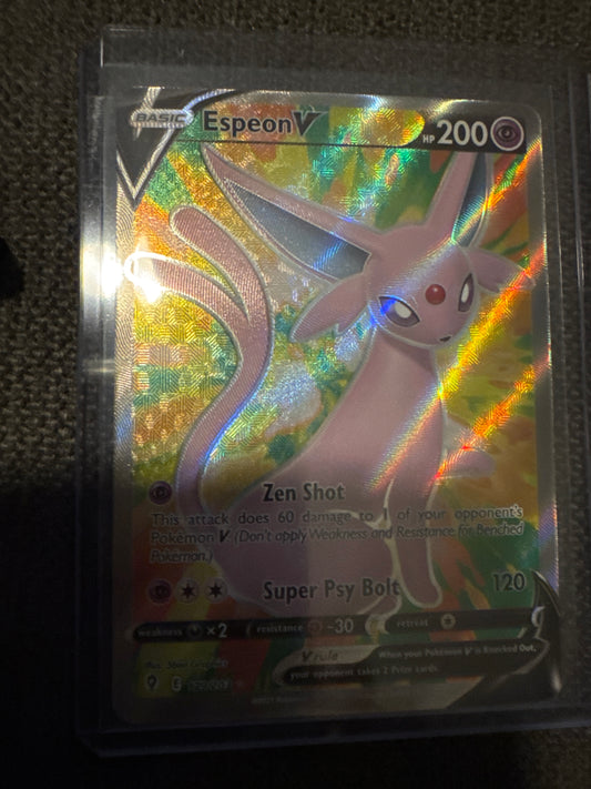 Pokémon Espeon V Full art 179/203 Evolving Skies