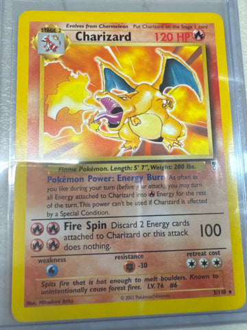 Pokemon Charizard 3/110 legendary collection deck exclusive LP