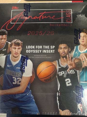 2025-26 Topps Signature Class NBA Mega Box