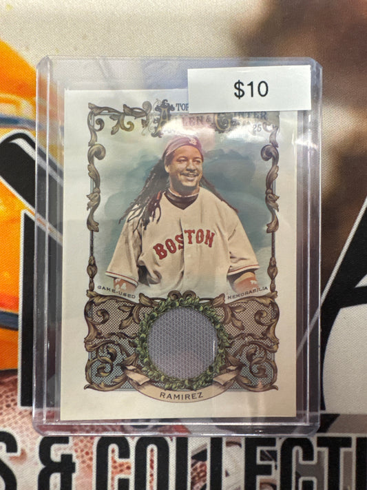 2025 Topps Allen & Ginter Manny Ramirez Game Used Relic