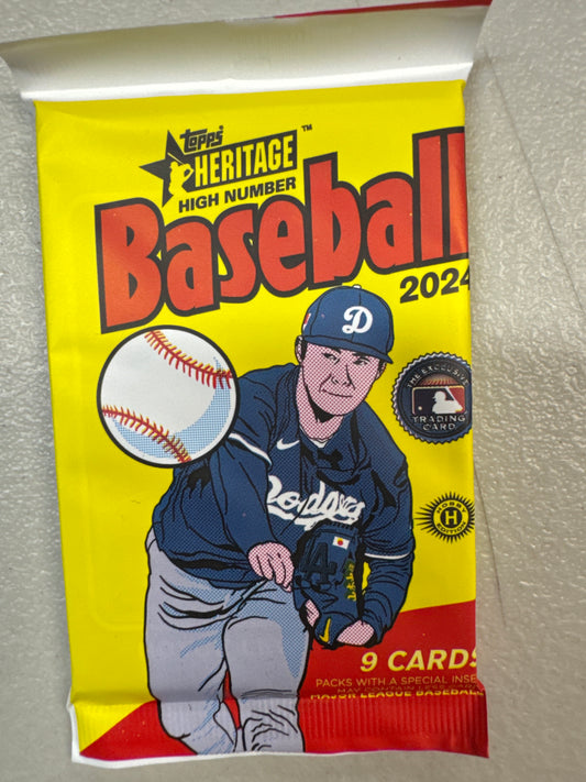 2024 Heritage High Number MLB hobby pack