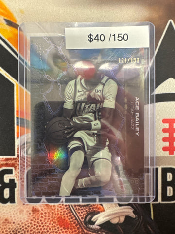 2025 Topps Chrome NBA X Cactus Jack Ace Bailey Rookie Purple Refractor /150