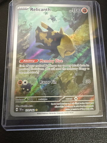 Pokemon Relicanth 173/162 Temporal Forces
