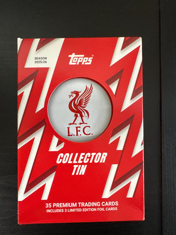 2025-26 Topps Liverpool (L.F.C.) Collector tin