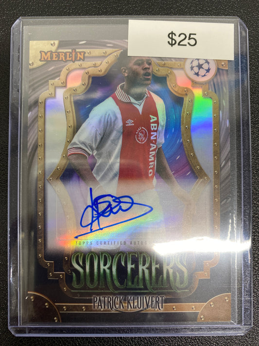 2024 Merlin Patrick Kluivert Sorcerers Auto Case Hit SSP