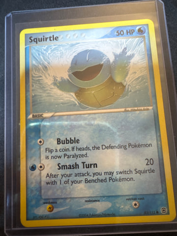 Pokemon Squirtle 083/112 FireRed & LeafGreen