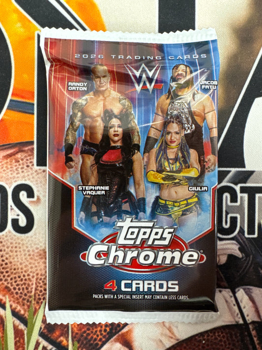 2026 Topps Chrome WWE Single Pack