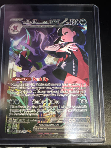 Pokemon Marnie’s Grimmsnarl ex 287/217 Ascended Heroes