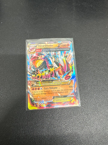 Pokemon Primal Groudon EX 86/160 DM