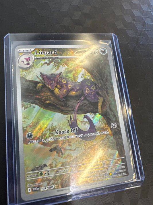 Pokemon Liepard 137/086 White Flare