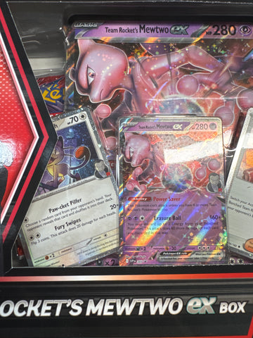 Pokemon Team Rocket’s Mewtwo ex box