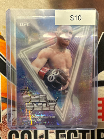 2025 Topps Midnight UFC Jack Della Maddalena The One And Only SP