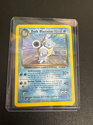 Pokémon Dark Blastoise 4/110 holo