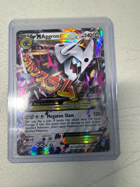 Pokemon M Aggron EX 94/160 Primal Clash NM