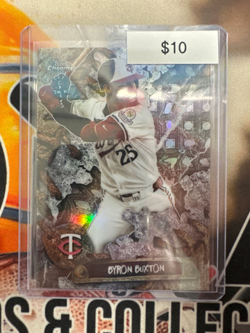 2026 Topps Chrome MLB X Cactus Jack Byron Buxton Refractor