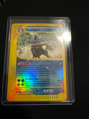 Pokémon Feraligatr Reverse Holo Expedition 12/165