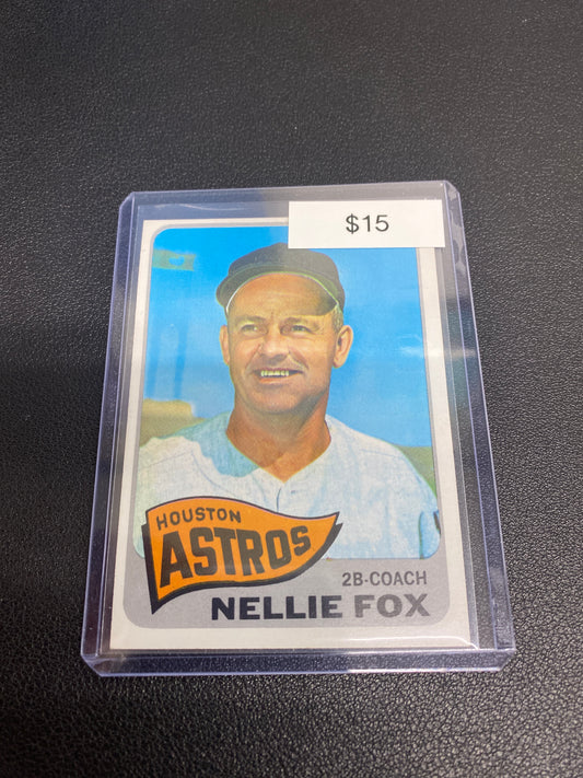 1965 Topps Nellie Fox #485