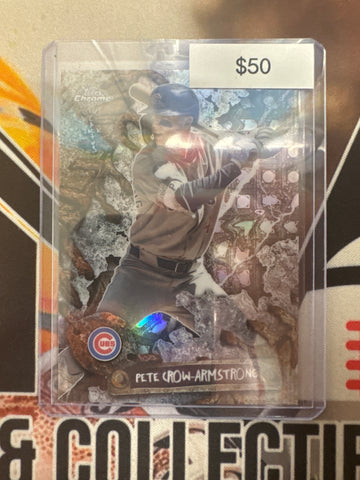 2026 Topps Chrome MLB X Cactus Jack Pete Crow-Armstrong Refractor