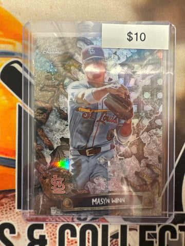2026 Topps Chrome MLB X Cactus Jack Masyn Winn Refractor