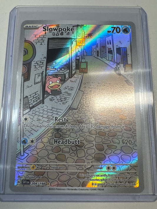 Pokemon Slowpoke 204/198 Scarlet & Violet