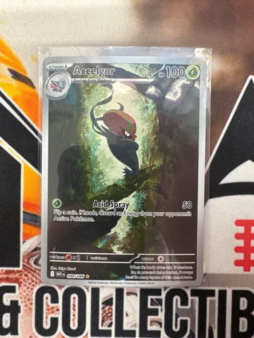 Pokémon Accelgor 094/086 White Flare Illustration Rare
