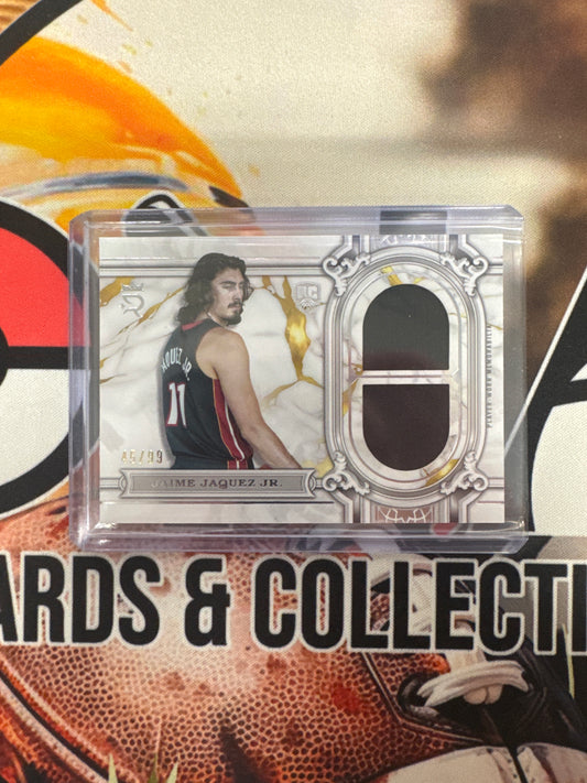 2023-24 Topps Royalty Basketball Jaime Jazquez Jr. Rookie Regalia Relics /99