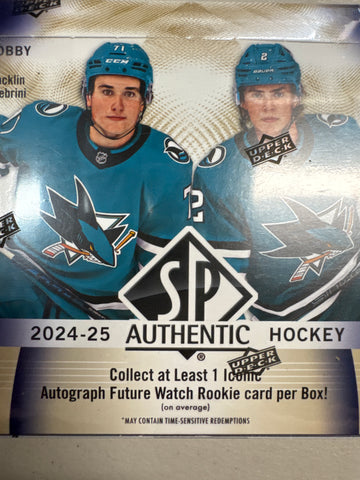 2024-25 SP Authentic hockey hobby