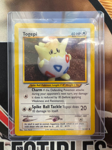 2002 Pokémon Togepi Neo Destiny 56/105 HP