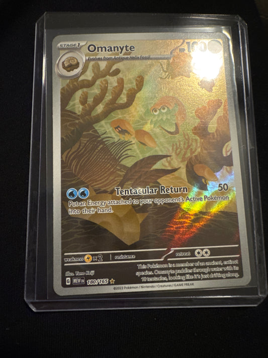 Pokemon Omanyte 180/165 151 MEW