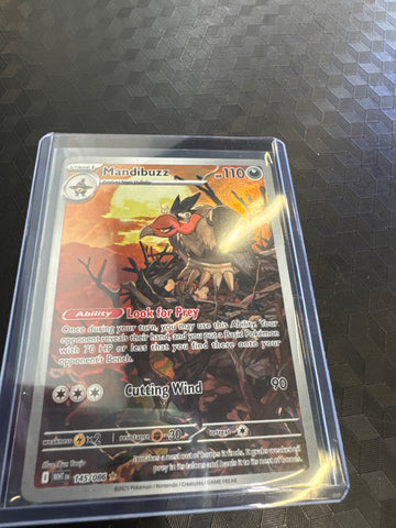 Pokemon Mandibuzz 145/086 White Flare