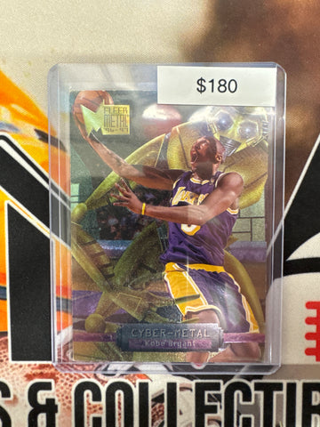 1996-97 Fleer Metal Kobe Bryant Rookie Cyber-Metal