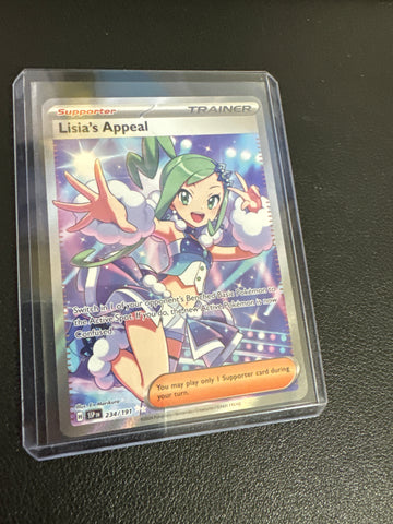 Pokemon Lisia’s Appeal 234/191 Surging Sparks