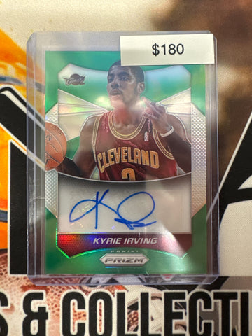 2014-15 Panini Prizm NBA Kyrie Irving Green Prizm Autograph